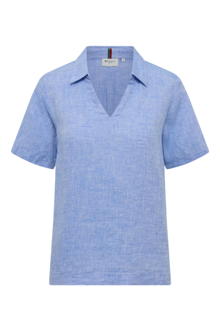 REDGREEN WOMAN Adelena Shirt Dresses / Shirts 461 Sky Blue Melange