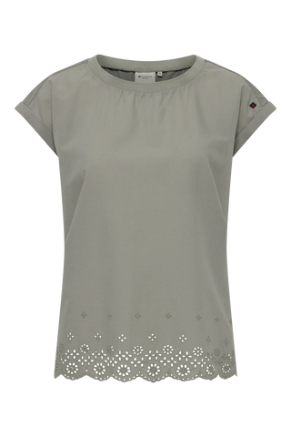REDGREEN WOMAN Anetta shirt Short Sleeve Tee 070 Green Pastel