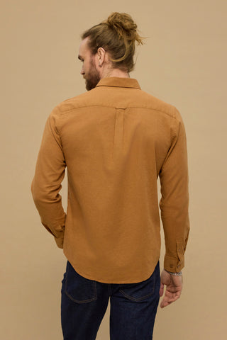 REDGREEN MEN Anton Shirt 0581 Burnt Orange