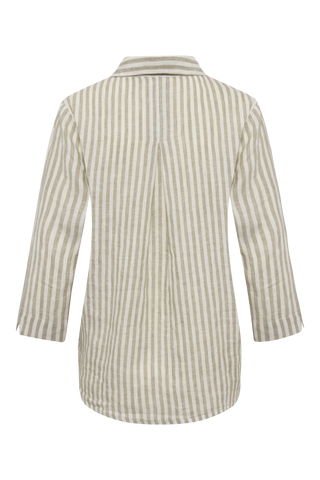 REDGREEN WOMAN Anya Shirt Dresses / Shirts 123 Sand Stripe