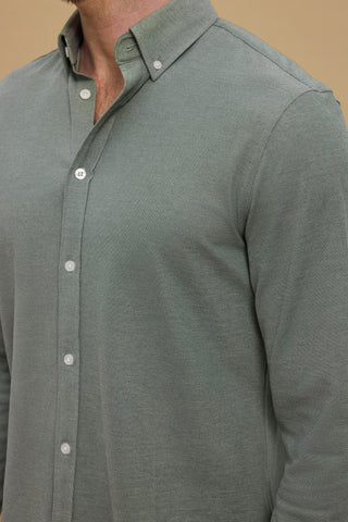 REDGREEN MEN Aron Shirt 4742 Khaki Melange
