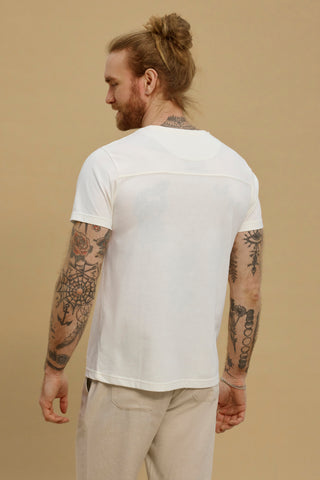 REDGREEN MEN Carius T-shirt 4200 Off White Melange