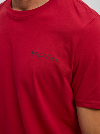 REDGREEN MEN Christopher Ikon T-shirt T-shirt B - Red