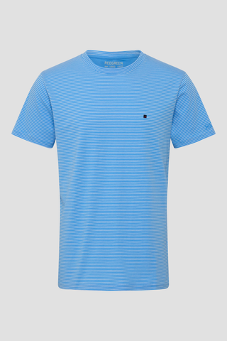 REDGREEN Cowel T-shirt 1651 Azur Stripe