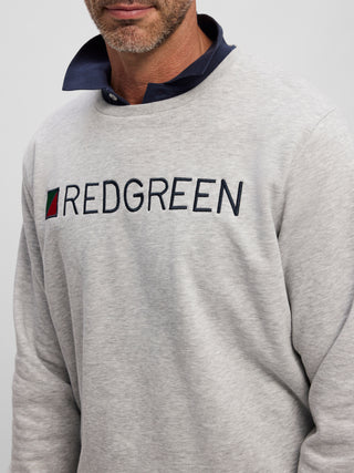 REDGREEN MEN Frankie Logo Sweatshirt Sweatshirt C - Grey Melange