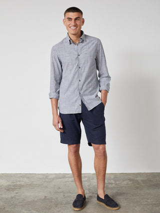 REDGREEN ANKER SHIRT STRIPED LS Shirt 1682 Navy Stripe