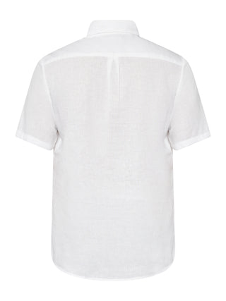 REDGREEN ASGER LINEN SHIRT SS Shirt White
