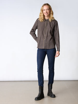 REDGREEN WOMAN Abigail Dresses / Shirts 268 Navy Check