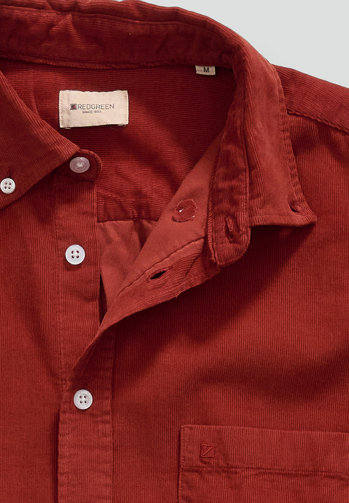 REDGREEN MEN Andrew Shirt 0461 Mid Red