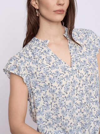 REDGREEN WOMAN Anemone Dresses / Shirts 363 Blue Pattern