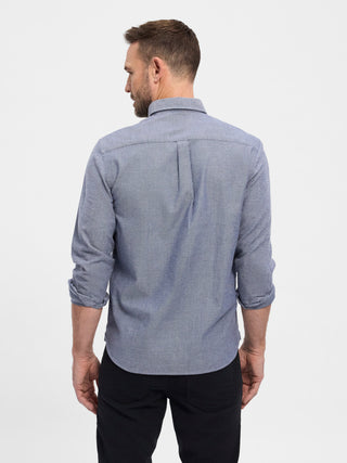 REDGREEN Anton Shirt 3692 Dark Navy Pattern