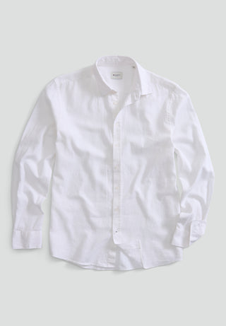 REDGREEN MEN Anton Linnen Shirt Shirt 0200 Off White