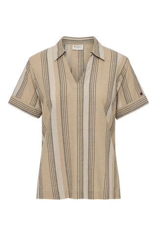 REDGREEN WOMAN Asa Shirt Dresses / Shirts 122 Light Sand Stripe