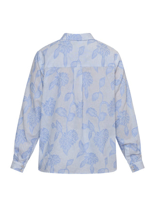 REDGREEN WOMAN Athena Shirts 163 Blue Stripe