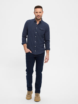 REDGREEN Austin Shirt 2682 Navy Check