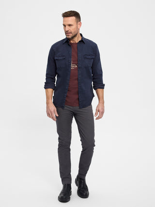 REDGREEN Avery Shirt 0682 NAVY