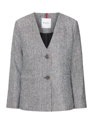 REDGREEN WOMAN Belle Jackets and Coats 399 Black Pattern