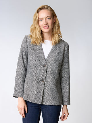 REDGREEN WOMAN Belle Jackets and Coats 399 Black Pattern