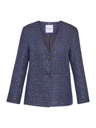 REDGREEN WOMAN Bessie Jackets and Coats 368 Navy Pattern