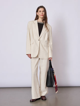 REDGREEN WOMAN Bibbi Jackets and Coats 421 Ecru Melange