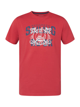 REDGREEN CARIUS T-SHIRT SS T-shirt 0442 Red