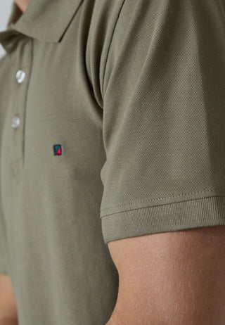 REDGREEN CARL - Regular polo Polo 0251 Dark Sand