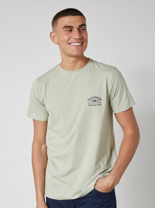 REDGREEN CONNAR T-SHIRT T-shirt 0701 Green Pastel 16-0110 TCX