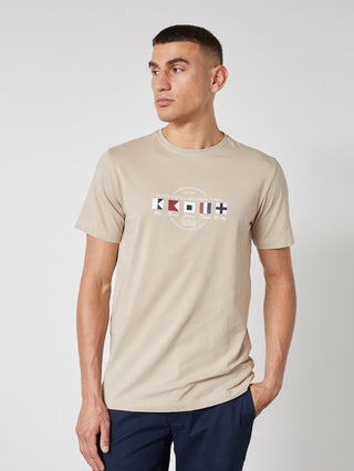 REDGREEN CONRAD T-SHIRT SS T-shirt 0221 Light Sand
