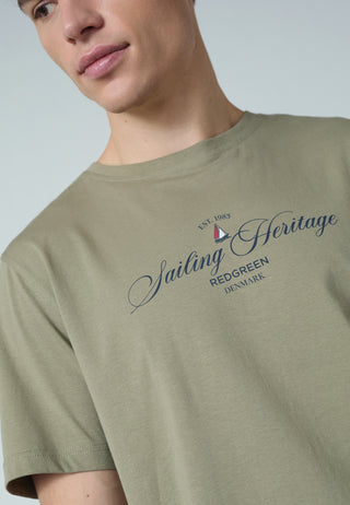 REDGREEN CONRAD T-SHIRT SS T-shirt 0251 Dark Sand