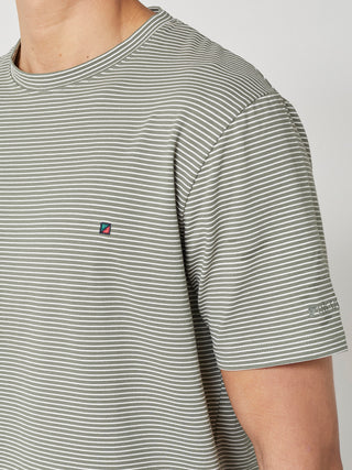 REDGREEN COWEL T-SHIRT SS T-shirt 1774 Olive Stripe