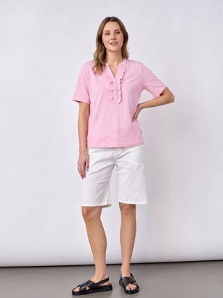 REDGREEN WOMAN Cammy Short Sleeve Tee 045 Pink