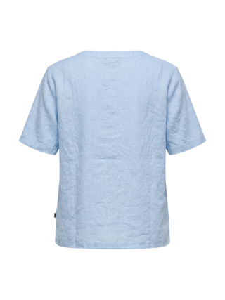 REDGREEN WOMAN Cammy Short Sleeve Tee 062 Light Blue