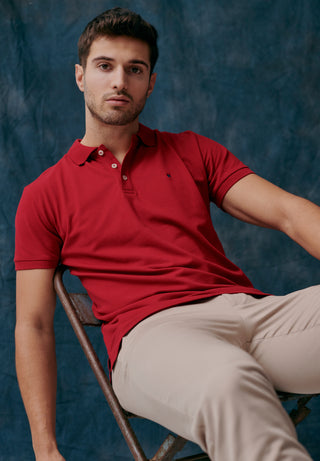 REDGREEN Carl Polo 044 Red