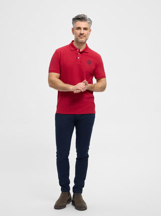 REDGREEN Carlton Polo Red