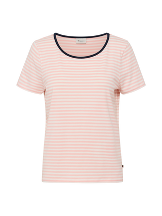 REDGREEN WOMAN Cecilie T-shirt Polo 140 Rose Pastel Stripe