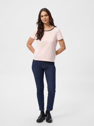 REDGREEN WOMAN Cecilie Tee Polo 141 Rose Stripe