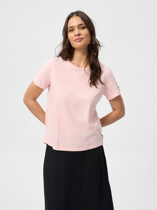 REDGREEN WOMAN Celina T-shirt Short Sleeve Tee 040 Rose Pastel