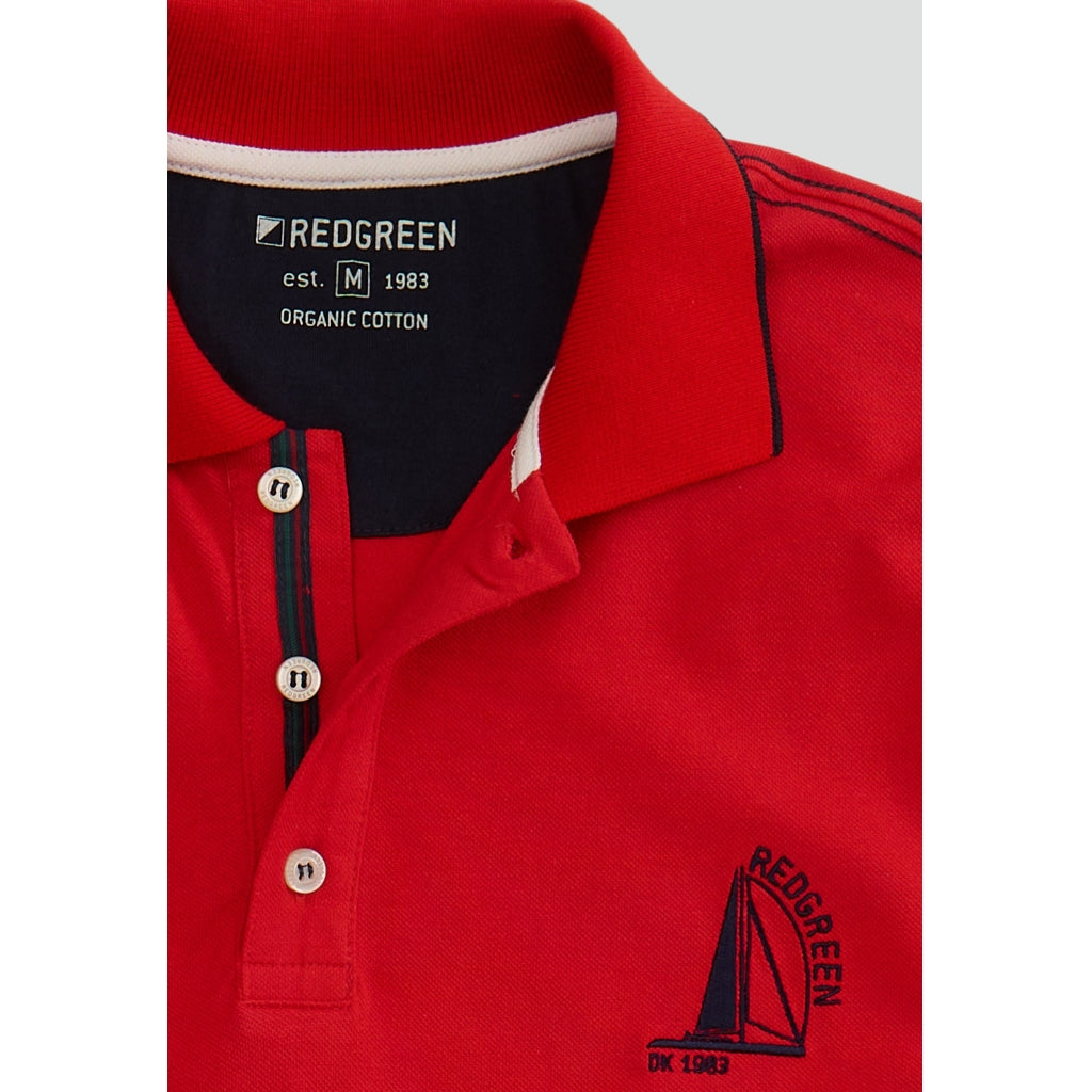 REDGREEN MEN Charles Polo 0441 Red