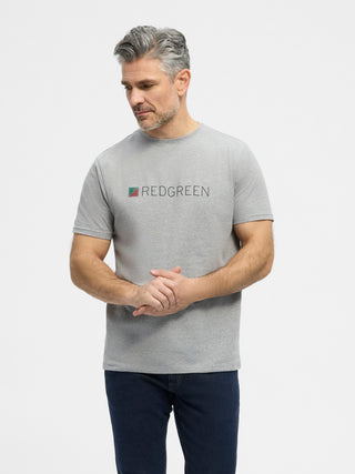 REDGREEN Chet T-shirt 413 Light Grey melange