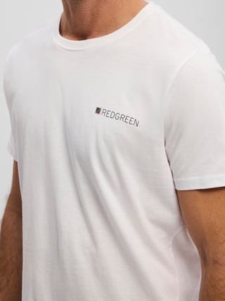 REDGREEN MEN Christopher Ikon T-shirt T-shirt C - White