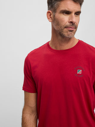 REDGREEN MEN Christopher T-shirt C - Red