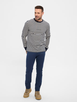 REDGREEN Cree T-shirt 1202 Off White Stripe