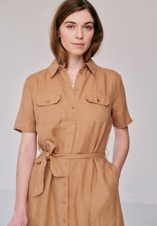 REDGREEN WOMAN Dafne Dress Dresses / Shirts 026 Light Brown