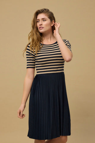 REDGREEN WOMAN Daria Dress Dresses / Shirts 124 Mid Sand Stripe