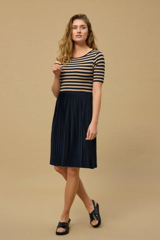 REDGREEN WOMAN Daria Dress Dresses / Shirts 124 Mid Sand Stripe