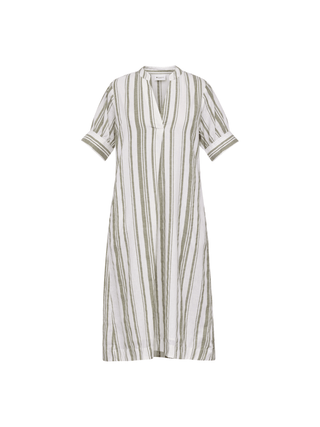 REDGREEN WOMAN Delaney Dresses / Shirts 173 Light Green Stripe