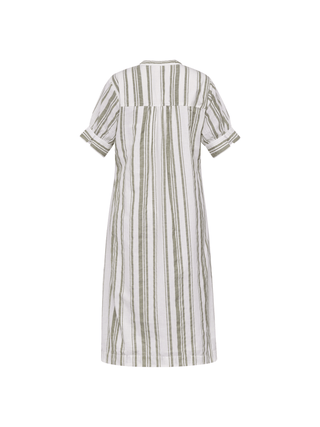 REDGREEN WOMAN Delaney Dresses / Shirts 173 Light Green Stripe