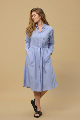 REDGREEN WOMAN Demi Dress Dresses / Shirts 163 Blue Stripe