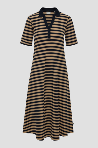 REDGREEN WOMAN Dorte Dress Dress 124 Mid Sand Stripe