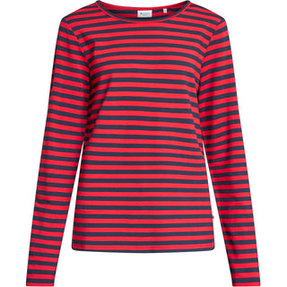 REDGREEN WOMAN Fie Long Sleeve T-shirt Long Sleeve Tee 144 Red Stripe